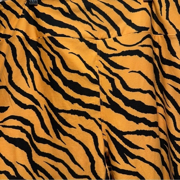 NEW TC LulaRoe Buttery Soft Leggings Tall& CurvyStretchy 12-18 L-XXL Tiger print - Picture 12 of 16